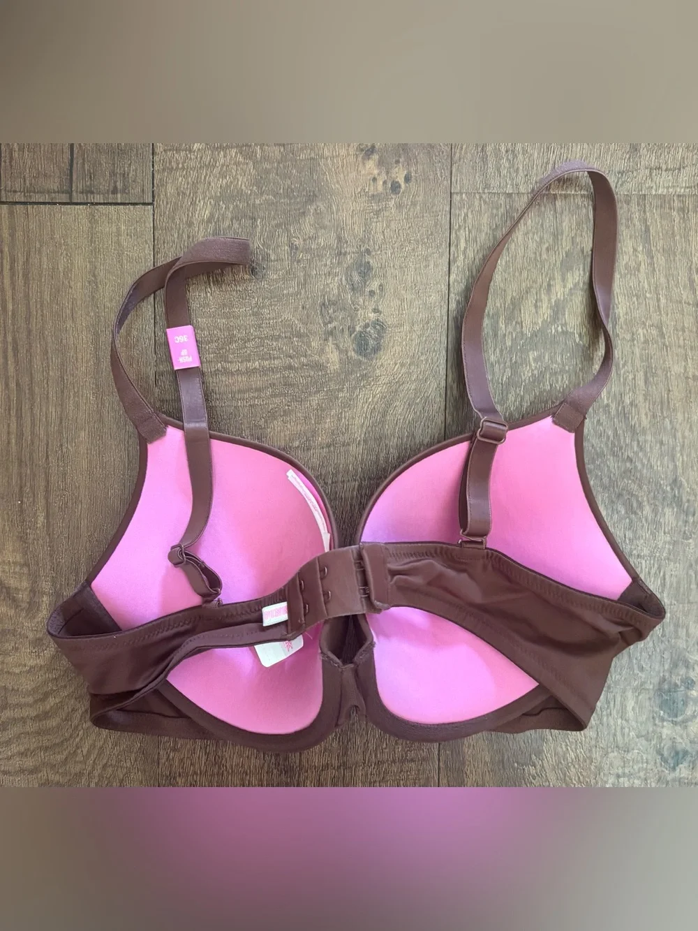 PINK Victoria’s Secret wear everywhere push up bra 36C NEW NWT